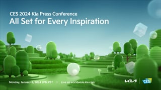 Kia anunciará visão futura de PBV e linha de modelos na CES 2024